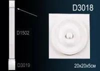 Капитель пилястры Перфект D 3018