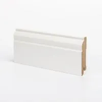 Плинтус напольный Ликорн U104-80 БЕЛЫЙ
