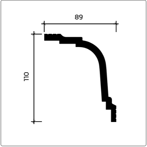 Карниз потолочный Европласт 6.50.244