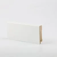 Плинтус напольный Ликорн W29-80 БЕЛЫЙ