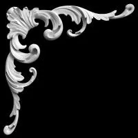 Угловой элемент гипсовый Artpole SU106