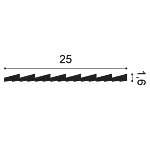 Декоративная панель Orac Decor WX204 RIPPLE