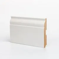 Плинтус напольный Ликорн U103-120 БЕЛЫЙ