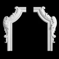 Угловой элемент гипсовый Artpole SU20 (пара)