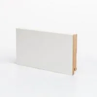 Плинтус напольный Ликорн W06-80 БЕЛЫЙ