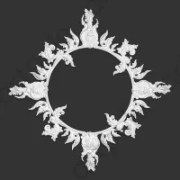 Розетка потолочная Artpole SR80 (наборная)