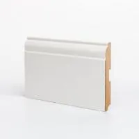 Плинтус напольный Ликорн U104-120 БЕЛЫЙ