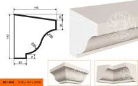 Фасадный карниз LEPNINAPLAST КВ-140/2
