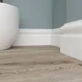 Плинтуса напольные мдф белые