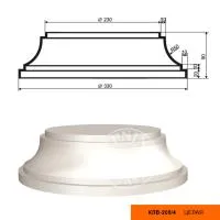 База колонны LEPNINAPLAST КЛВ-205/4