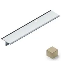 Т-образный профиль 15 мм NEEXY (шампань матовая)