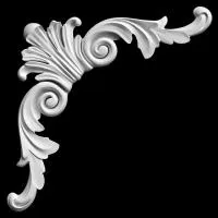 Угловой элемент из гипса Artpole SU10