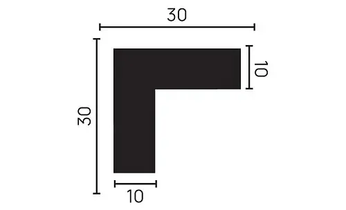 Внешний угол DECOR DIZAYN DD803