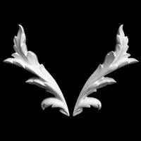 Угловой элемент гипсовый Artpole SU91 (пара)