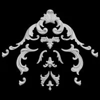 Орнамент из гипса Artpole SDT116N (накладной)