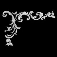 Угловой элемент гипсовый Artpole SU91N (наборный)