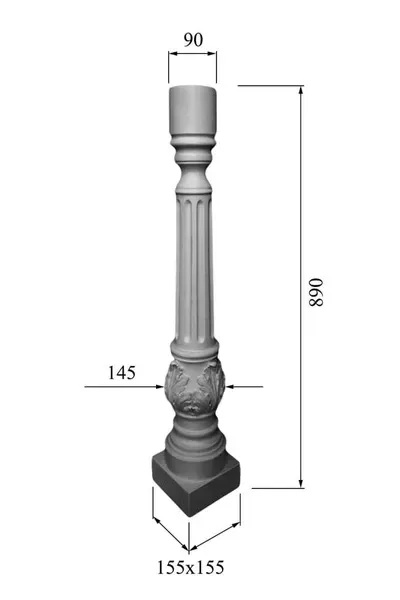 Балясина DECORUS BL-019