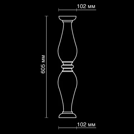 Балясина из гипса Artpole SBL7