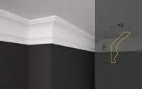 Карниз потолочный гипсовый Deco Line KT-21