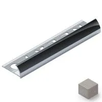 Профиль для плитки внешний 10 мм (бежевый муар)