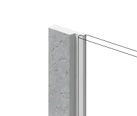Финишный молдинг HIWOOD LF124A W50