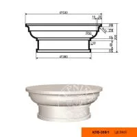 Капитель колонны LEPNINAPLAST КЛВ-355/1