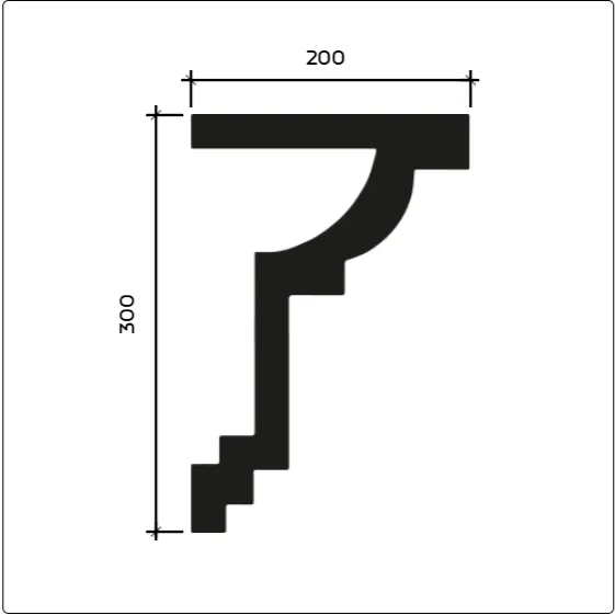 Фасадный карниз Европласт 4.91.004