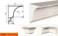 Фасадный карниз LEPNINAPLAST КВ-240/3