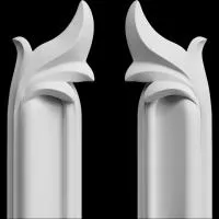 Орнамент из гипса Artpole SDT170 (пара)