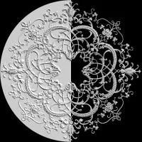 Розетка потолочная Artpole SR66N/V (наборная)