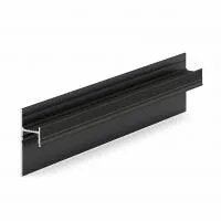 Теневой плинтус LACONISTIQ LIGHT 41, под подсветку , Чёрный муар