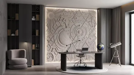 Гипсовая панно Artpole KASSIOPEA