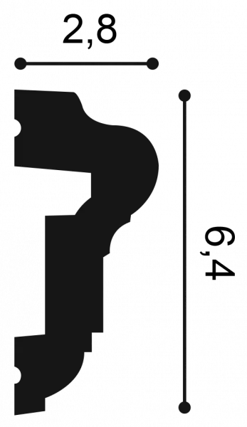 Молдинг Orac Decor P6020