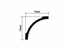 Карниз потолочный HIWOOD A97