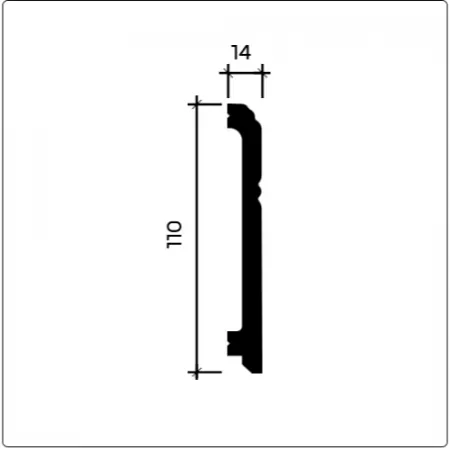 Плинтус напольный Европласт 6.53.103