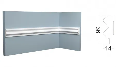 Финишный молдинг PAOLO ARTE Kr167M