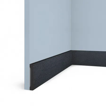 Плинтус напольный HIWOOD B90V1 BK114