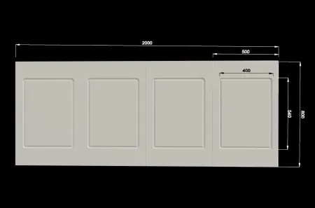 Декоративная панель Evrowood PL 01-500