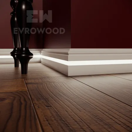 Плинтус напольный Evrowood PN 040 LED
