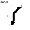 Карниз потолочный Европласт 6.50.174