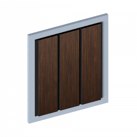 Декоративная панель HIWOOD LV127L BR396K