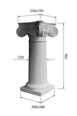 Пьедестал DECORUS PT-009