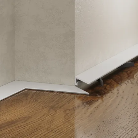 Микроплинтус LACONISTIQ micro 15 classic Белый матовый