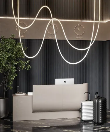 Акустическая панель COSCA черный войлок Дуб антрацит темно-серый/1200