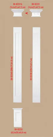 Ствол пилястры Decomaster DK 82230