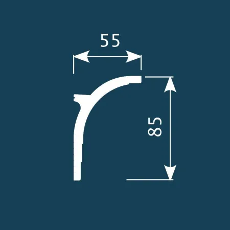Карниз потолочный COSCA KX045
