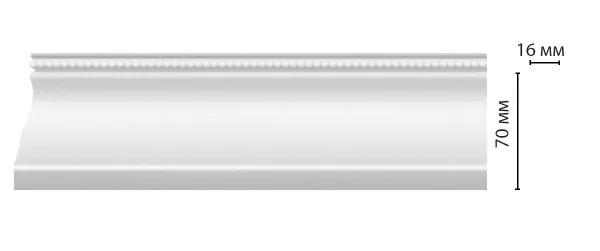 Плинтус напольный Decomaster D193A