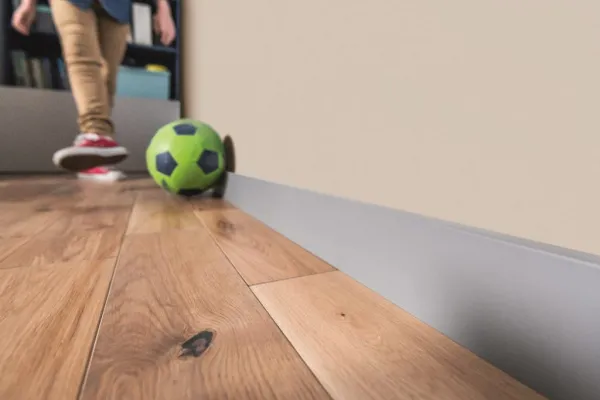 Плинтус напольный VOX Espumo серый теплый 203