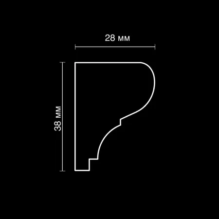 Карниз потолочный гипсовый Artpole SKT245