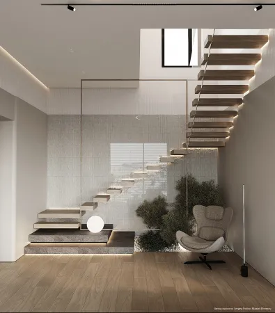 Потолочный теневой профиль D006 Черный 